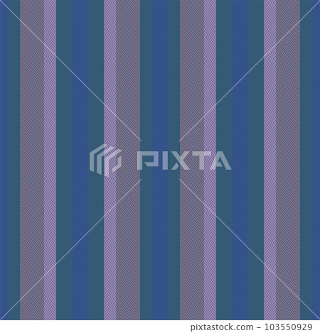 Vertical lines stripe pattern in blue. Vector stripes background fabric texture. Geometric striped line seamless abstract design. 103550929