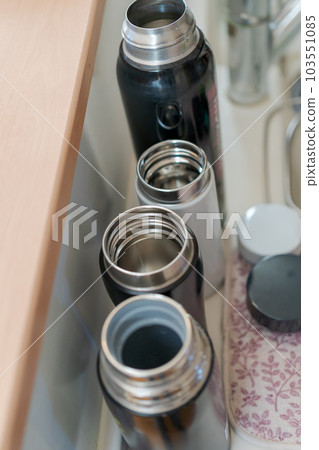 multiple water bottles 103551085