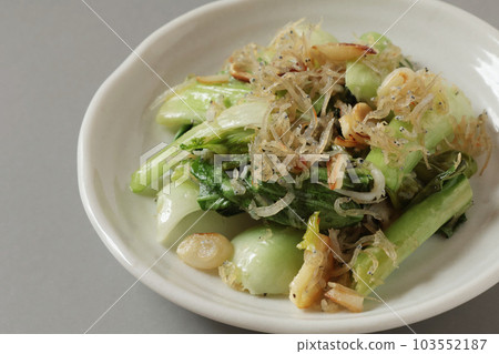 白菜炒銀魚(家常) 白菜炒銀魚(家常) 103552187