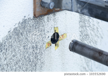 Exterior wall coring 103552690