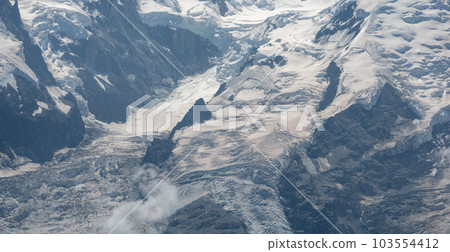 Scenic view of Mont Blanc 103554412