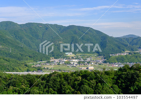 Tsuruga City, Fukui Prefecture View from Mt. Tezutsu Tsuruga City, Fukui Prefecture View from Mt. Tezutsu 103554497
