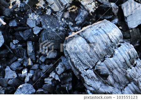 Image of charcoal for camping equipment 103555123