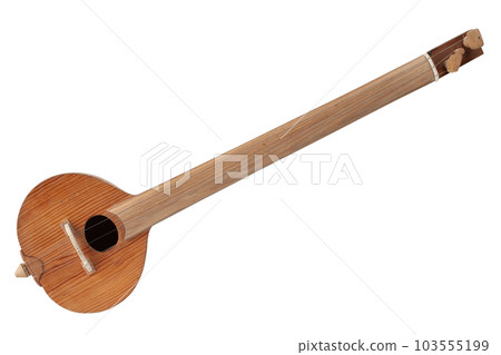 Turkish tambur. Long-necked folk string instrument of the lute family. 103555199