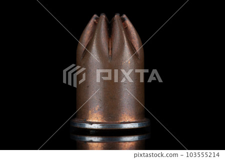 Blank cartridge with reflexion on the black 103555214