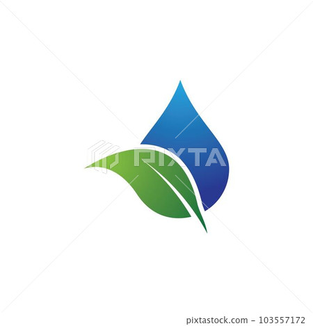 Water drop vector icon Water drop vector icon 103557172
