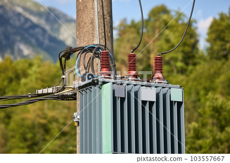 Electric line with transformer Electric line with transformer 103557667