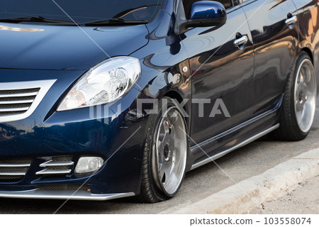 Car crash from car accident on the road Car crash from car accident on the road 103558074