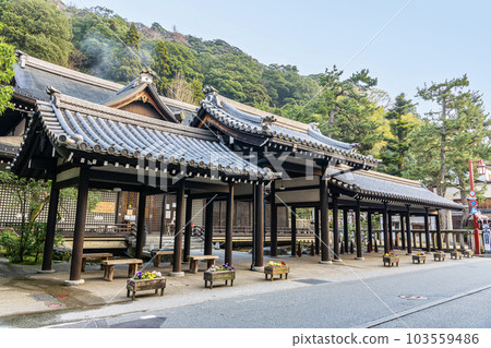 Kinosaki, Toyooka City, Hyogo Prefecture: Kinosaki Onsen Gosho no Yu, a popular hot spring area in the Kansai region 103559486