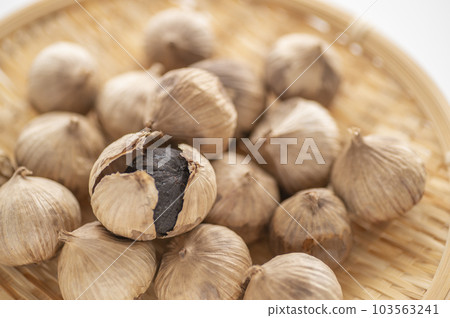 Fatigue Recovery A Piece of Black Garlic 103563241