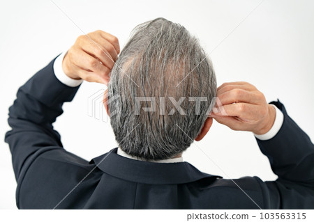 Senior male hair care Senior male hair care 103563315