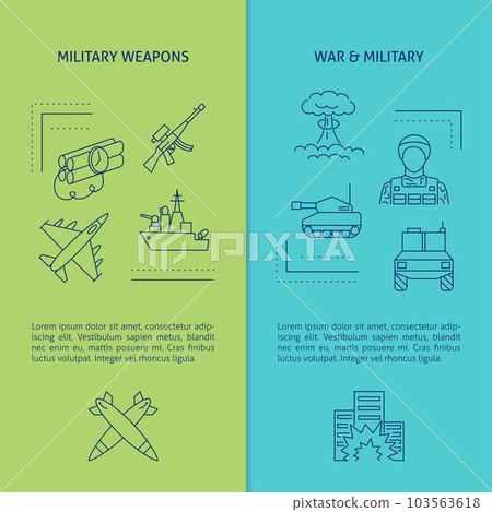 War and military banner template War and military banner template 103563618