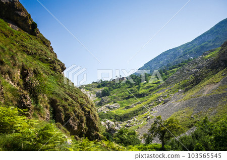 Bulnes village, Picos de Europa, Asturias, Spain Bulnes village, Picos de Europa, Asturias, Spain 103565545