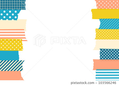 Frame material_Masking tape_Colorful 103566246