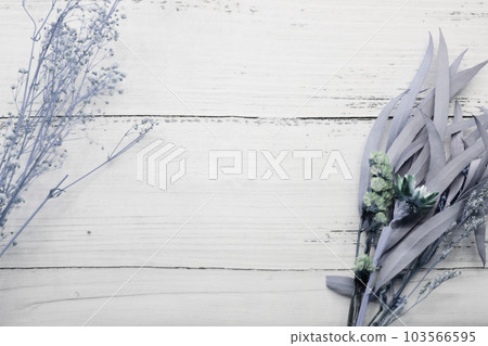 時尚花束木紋背景 103566595