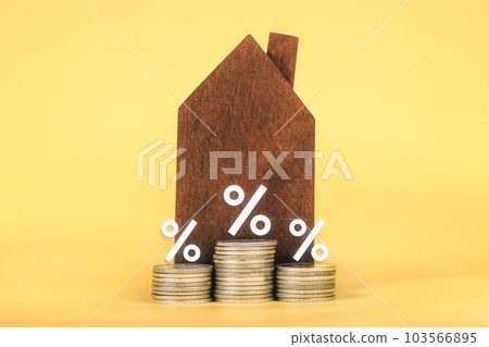 ortgage rates business concept of investment housing real estate interest rates 3d home appraisal. ortgage rates business concept of investment housing real estate interest rates 3d home appraisal. 103566895