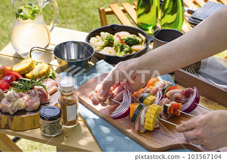 Ingredients for barbecue Ingredients for barbecue 103567104