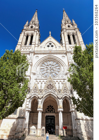 Exterior of the Saint Louis des Chartrons Catholic Church in Bordeaux, France Exterior of the Saint Louis des Chartrons Catholic Church in Bordeaux, France 103568264