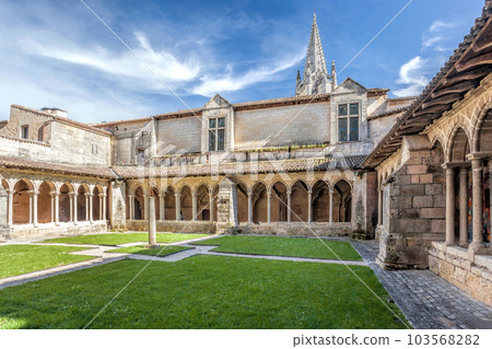 Cloister of the Collegiate Church of Saint-Emilion in France, UNESCO 103568282