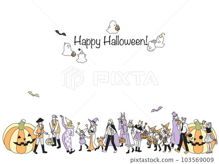 halloween frame halloween frame 103569009