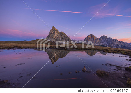 Giau Pass (Passo Giau), Dolomites Alps, South Tyrol, Italy 103569197