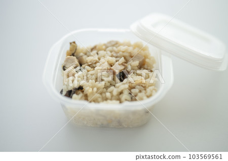 Freezing cooked rice in small portions Freezing cooked rice in small portions 103569561