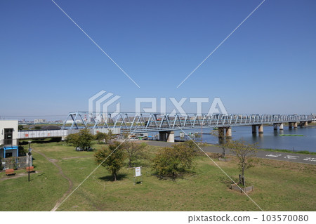 東京地鐵東西線江戶川橋的風景 103570080