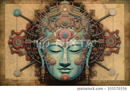 佛臉、Generative AI AI圖像 103570356