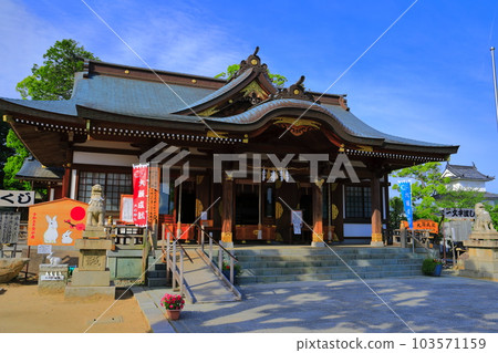[兵庫縣]陽光明媚的赤穗大石神社（赤穗城） 103571159