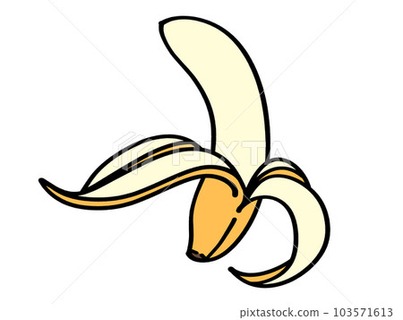 peeled banana 插圖 103571613