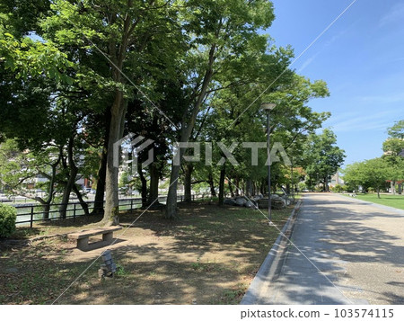 Toyama Castle Ruins Park in Toyama City Toyama Castle Ruins Park in Toyama City 103574115