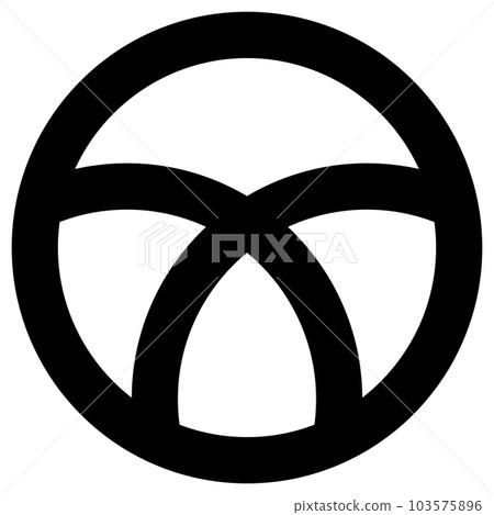 It's a family crest. It's called a peep ring in a circle. It's a family crest. It's called a peep ring in a circle. 103575896