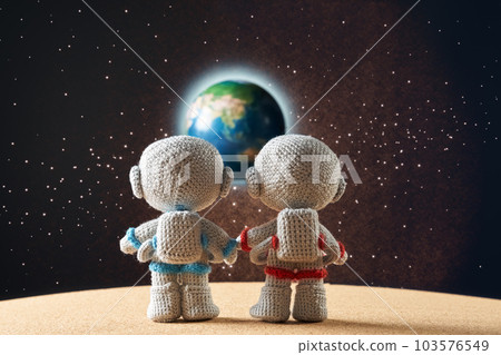 Amigurumi 娃娃宇航員圖像 Amigurumi 娃娃宇航員圖像 103576549