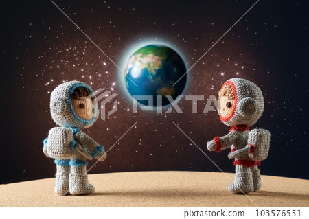 Amigurumi 娃娃宇航員圖像 Amigurumi 娃娃宇航員圖像 103576551
