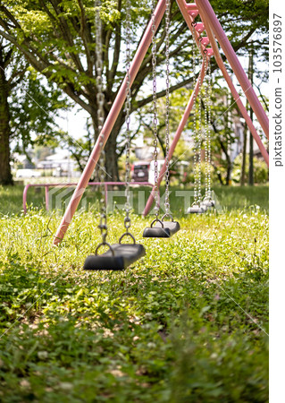 Park swings Park swings 103576897