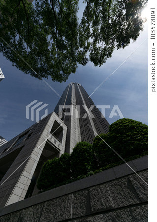俯視新宿都廳大樓 俯視新宿都廳大樓 103578091