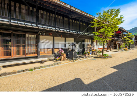 Townscape of Naraijuku, Nakasendo, Shiojiri City, Nagano Prefecture Townscape of Naraijuku, Nakasendo, Shiojiri City, Nagano Prefecture 103578529