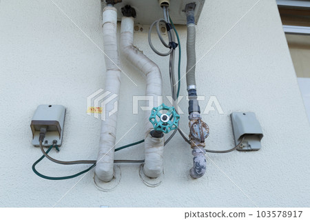 Water heater piping Water heater piping 103578917