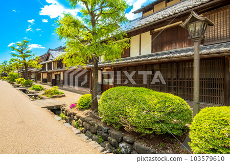 Townscape of Unnojuku, Tomi City, Nagano Prefecture, Hokkoku Kaido 103579610