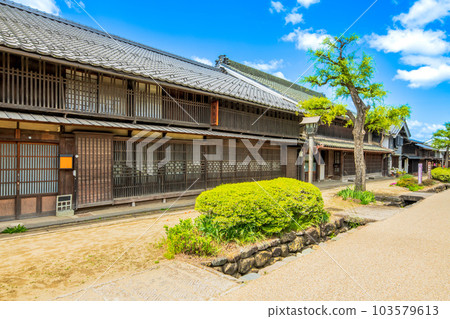 Townscape of Unnojuku, Tomi City, Nagano Prefecture, Hokkoku Kaido 103579613