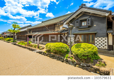 Townscape of Unnojuku, Tomi City, Nagano Prefecture, Hokkoku Kaido 103579631