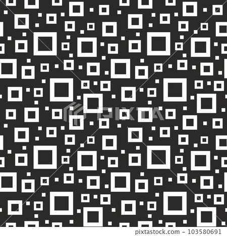 Geometric seamless pattern with squares. 103580691