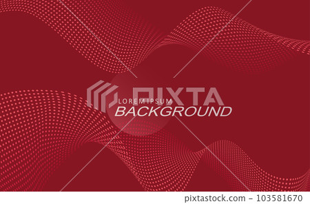 Abstract red background, minimal light smooth wave patterns with gradient Abstract red background, minimal light smooth wave patterns with gradient 103581670