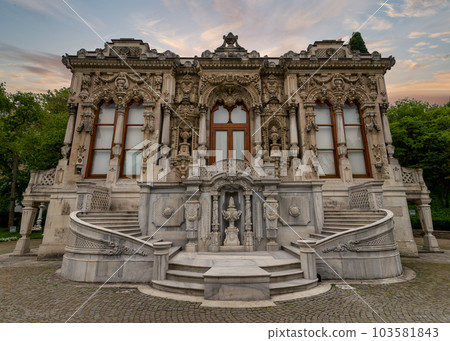 Ihlamur Pavilion, Ia former imperial Ottoman summer pavilion, located in Nisantasi Ihlamur Yolu street, Istanbul, Turkey Ihlamur Pavilion, Ia former imperial Ottoman summer pavilion, located in Nisantasi Ihlamur Yolu street, Istanbul, Turkey 103581843