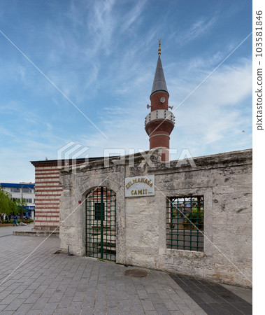 Selman Aga Mosque, an ottoman era historical mosque located in Mimar Sinan neighborhood, Uskudar Istanbul, Turkiye 103581846