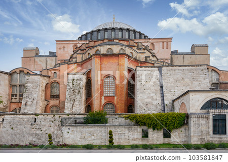 Hagia Sophia, or Ayasofya, originally a Greek Orthodox church, Istanbul, Turkey 103581847