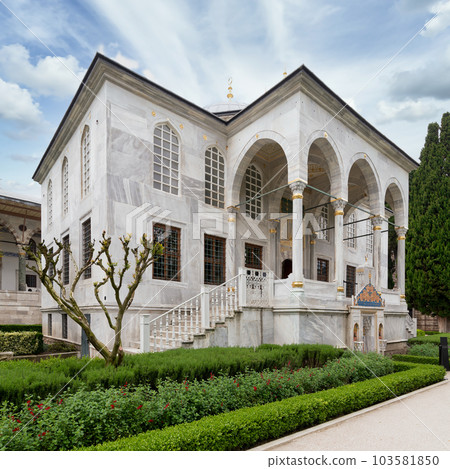 Library of Ahmed III, aka Enderun Library, located in the third courtyard of Topkapi Palace, Istanbul, Turkey 103581850