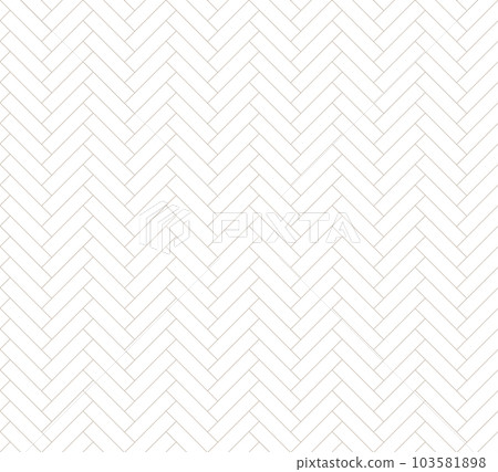 Light herringbone wallpaper, floor, kitchen vector seamless tile pattern. Simple scandinavian ceramic zigzag print banner. Light herringbone wallpaper, floor, kitchen vector seamless tile pattern. Simple scandinavian ceramic zigzag print banner. 103581898