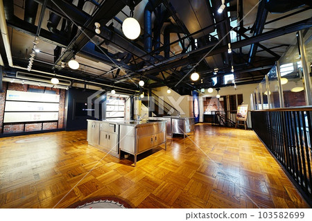 View of Sapporo Kaitakushi Beer Brewery Tour Hall 103582699