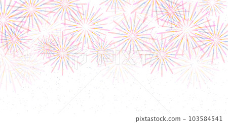 Fireworks summer light sky background 103584541
